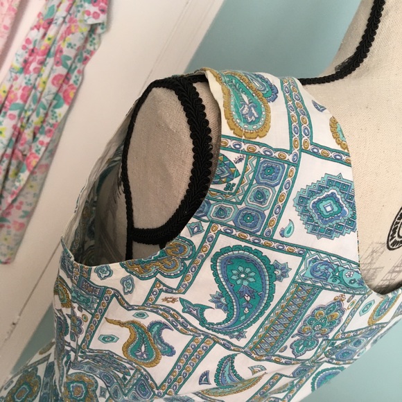 Vintage 60s cotton dress - Picture 5 of 5